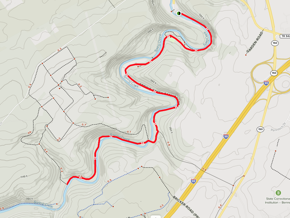 Spring Creek Trail Map Hike Challenge 2: Spring Creek Canyon Trail - State College Girl Scouts