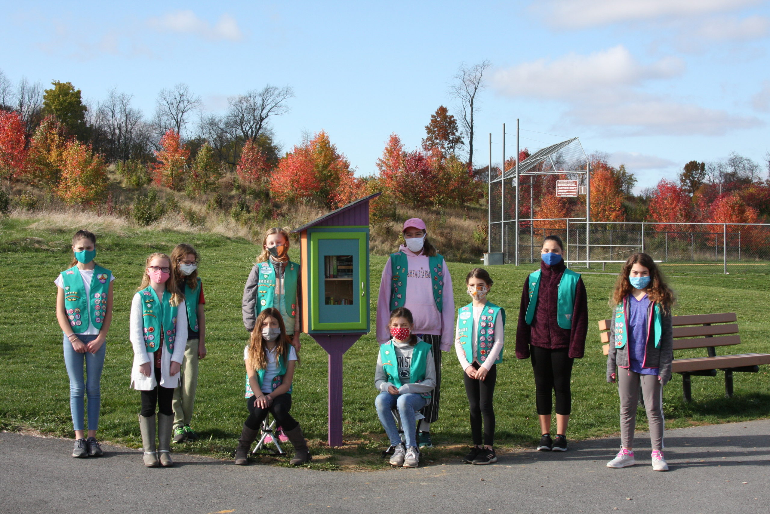 Bronze Award: Little Free Libraries - State College Girl Scouts